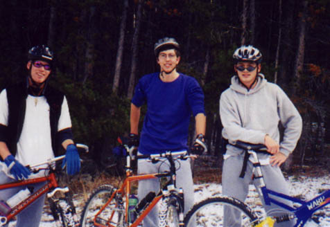 left to right Doug King, Chris Ernst, Me (Nate Schnase)